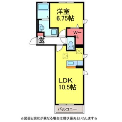 D-roomBの物件間取画像